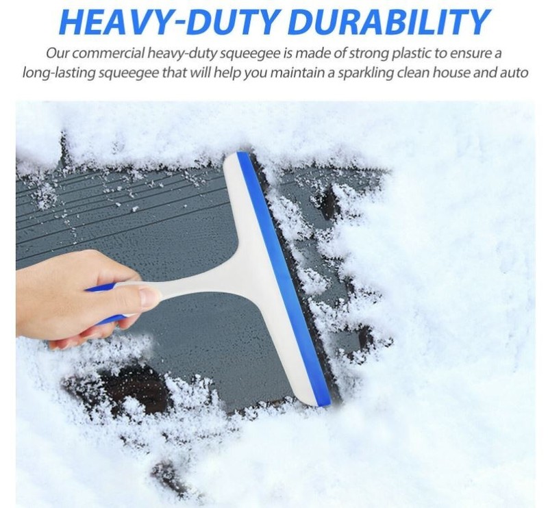 Window Mirror Car Windshield Squeegee Shower Glass Wiper Kitchen House Clean US gallery