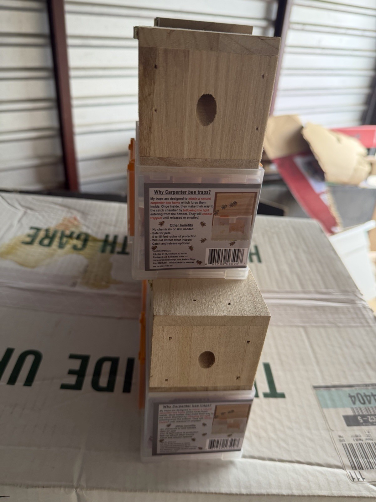 Outdoor Carpenter Bee Hanging Insect Trap with 15 ft. Coverage X5 gallery