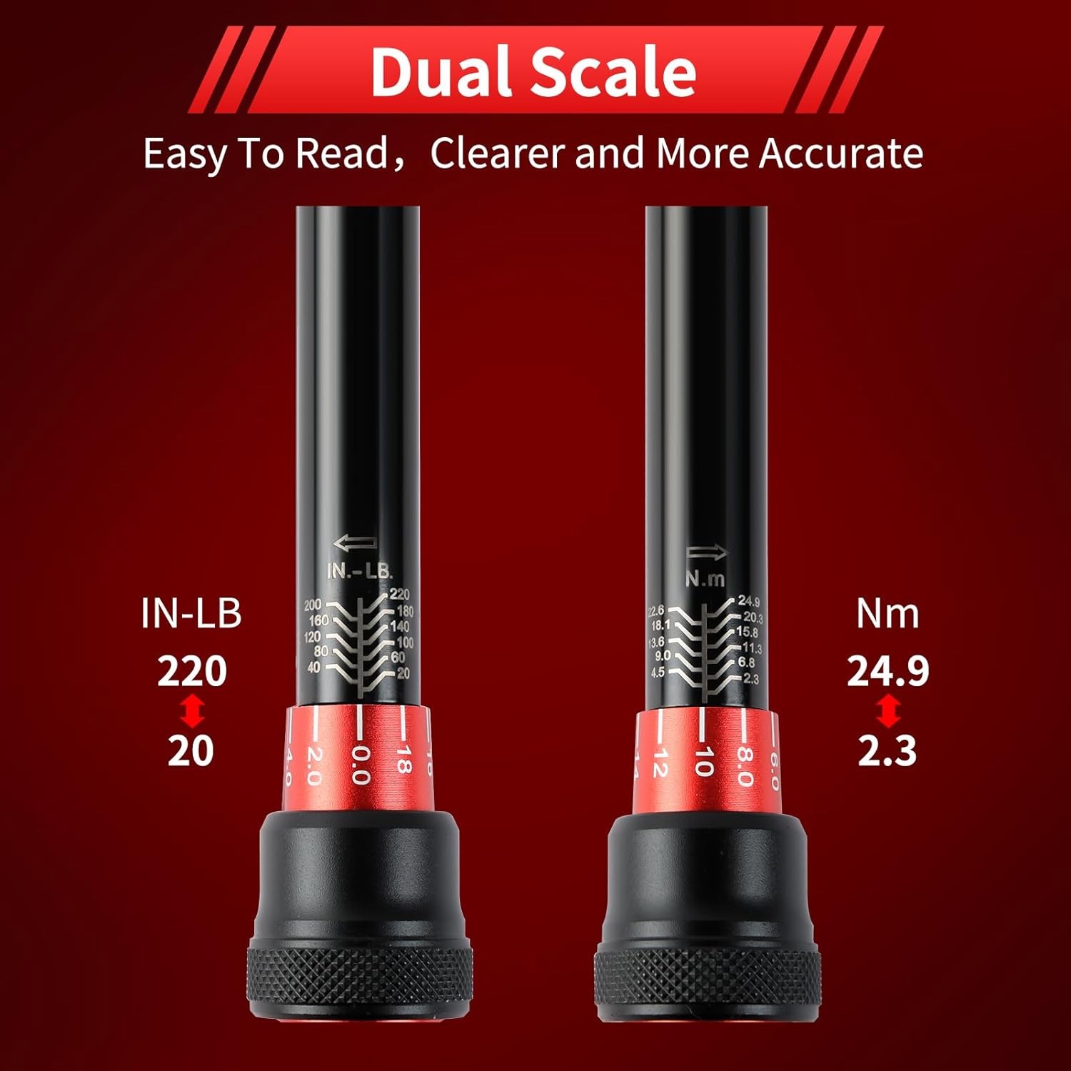 Small Inch Pound Torque Wrench 20 220 in lb gallery