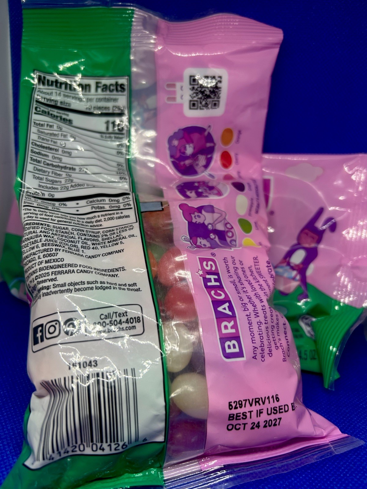 5 Pack Brach's Classic Jelly Beans,Springtime Candy,/72.5oz Total/Exp 10/24/2027 gallery