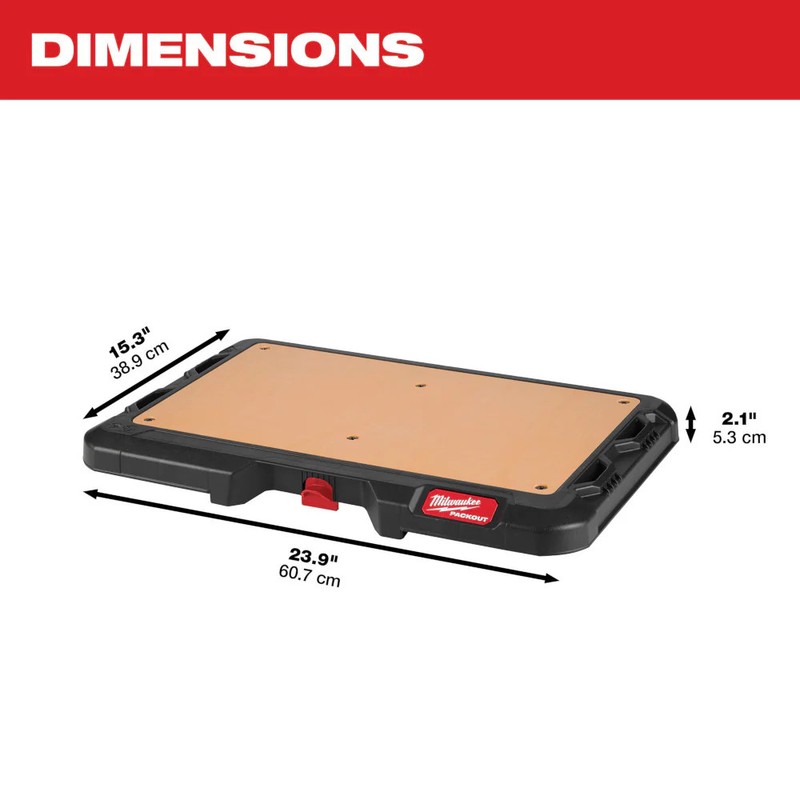 Milwaukee 48-22-8488 PACKOUT Customizable Impact Resistant Durable Work Top gallery