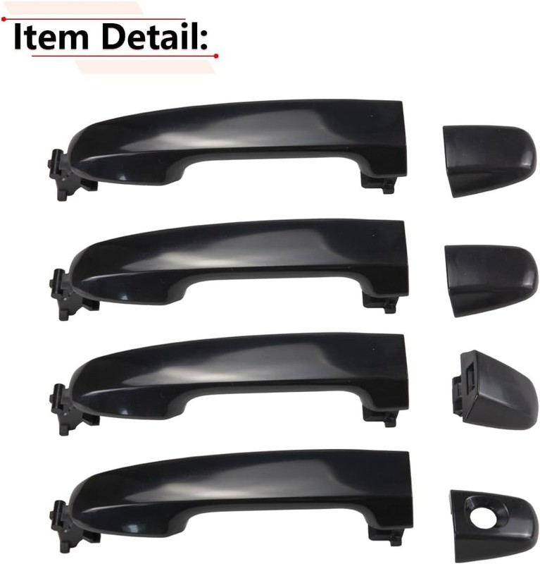 1Set Exterior Door Handle Compatible with Toyota Camry 2012 2013 2014 2015 gallery