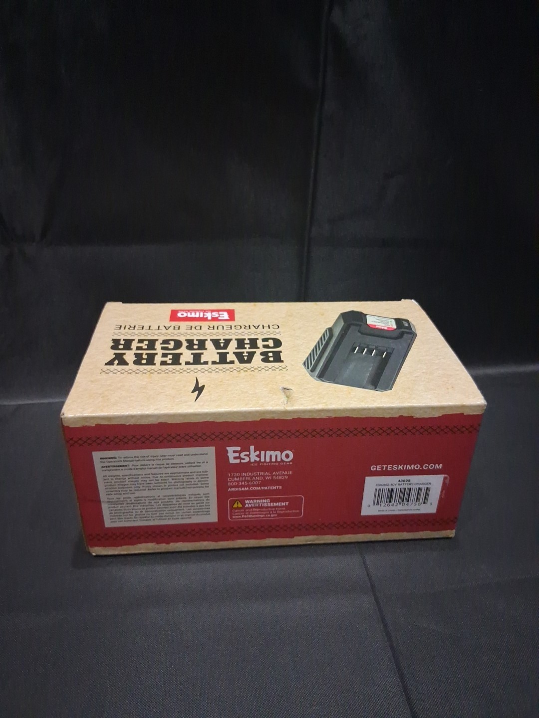 ® E40 Battery Charger, 40V Lithium-Ion, Black, 2-Amp Charger, 43695 gallery