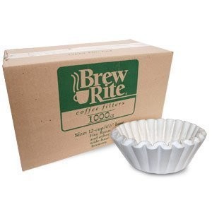 Brew-Rite Coffee Filters (Bunn-Style) - Commercial - 12 Cup - 1,000 count by Bre gallery