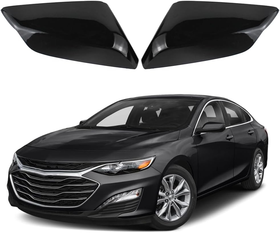 Side Mirror Cover Cap Compatible with Chevrolet Malibu 2016-2024 Replaces Drive gallery