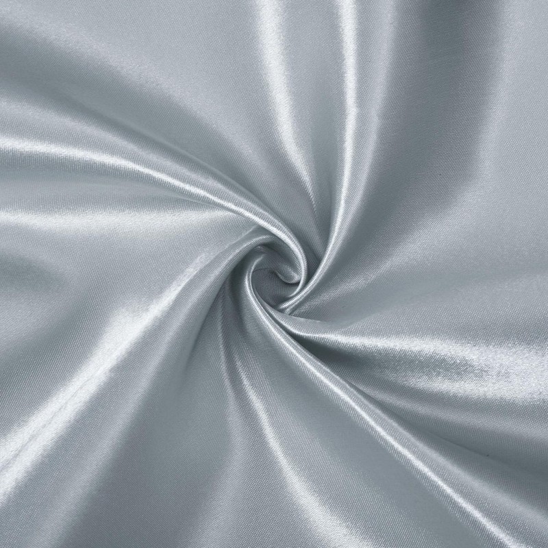 2 PCS Silver Table Runner 12x108 Inch Long Satin SilkLike Smooth Decor gallery