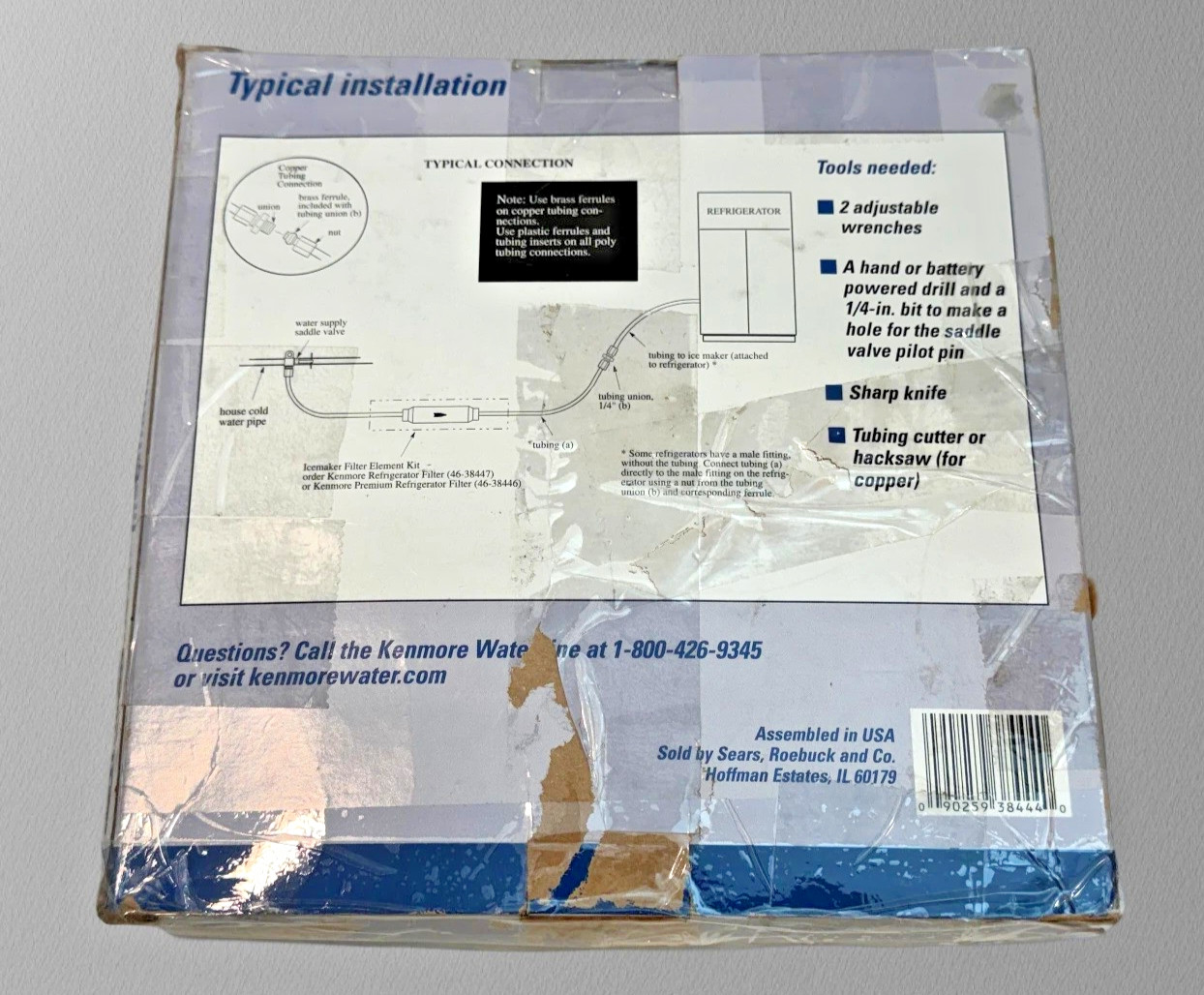 Kenmore Refrigerator Waterline Installation Kit Copper 38444 gallery