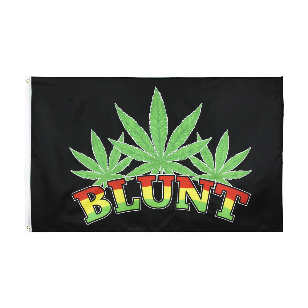 BLUNT MARIJUANA LEAF 3X5' FLAG NEW 3'X5' MARIJUANA WEED SMOKE JOINT gallery