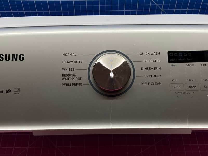 Samsung Washer Control Panel & UI Board (CRACK SEE PICS) P# DC97-21544G gallery