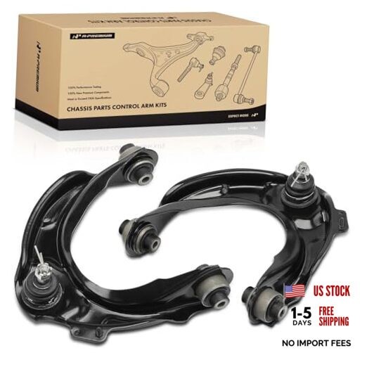 2 x Front Upper Control Arm, with Ball Joint & Bushing, Compatible with Acura gallery