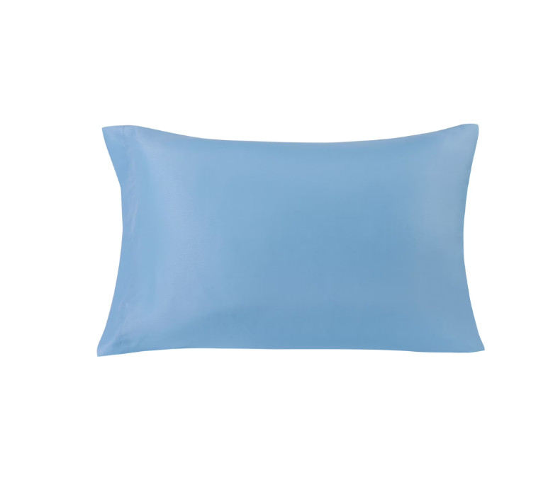 Mainstays Basic Value Microfiber Bed Sheet Set, Light Blue, Twin, 3 Piece. gallery