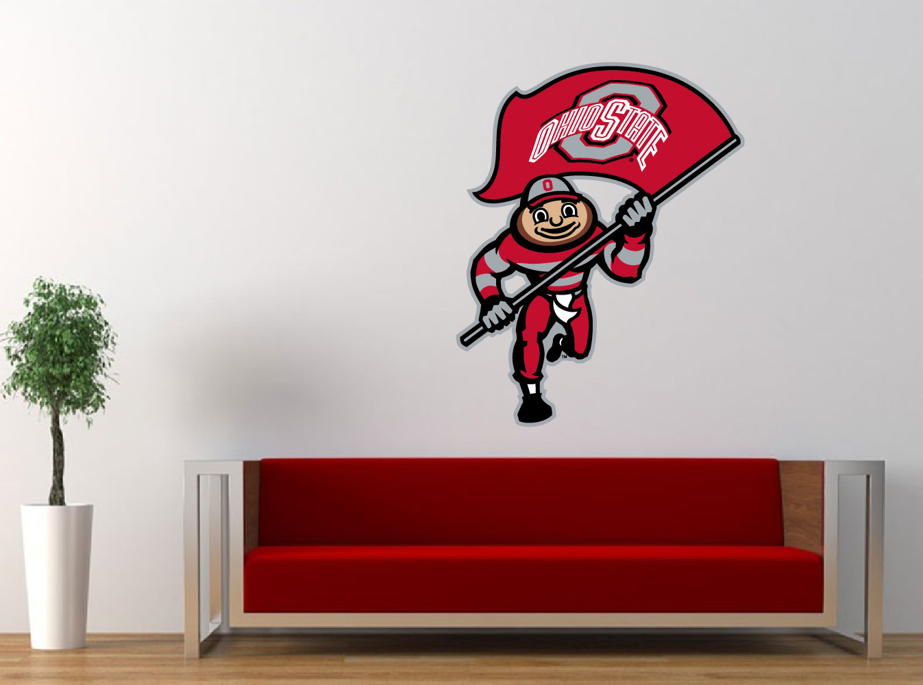 Ohio State Buckeyes Vinyl Sticker Decal **MANY SIZES** CornholeTruck Car gallery