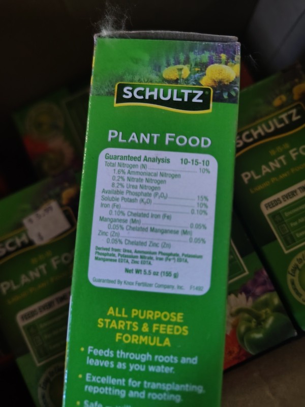5 Pack (4 fl oz each) Schultz Liquid Plant Food Plus Micronutrients 10-15-10 gallery