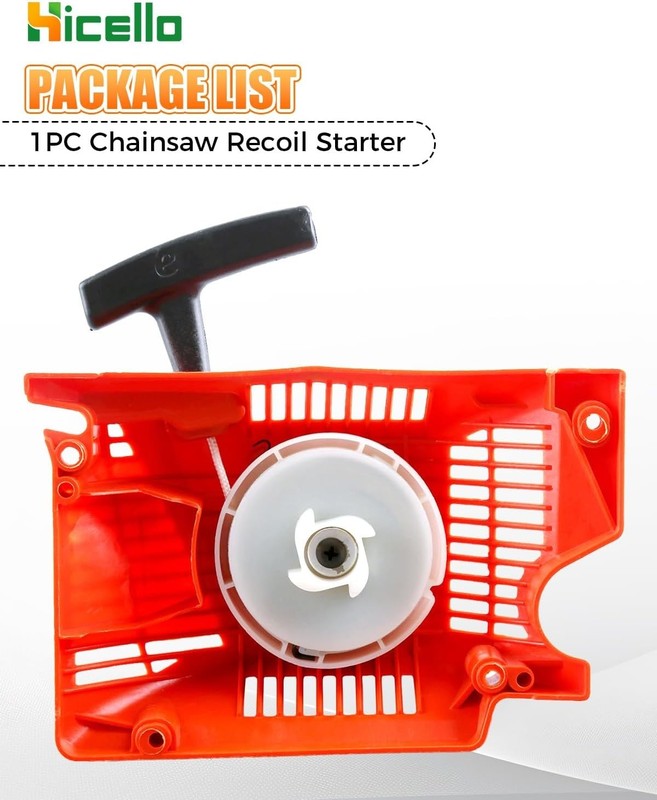 Sturdy Recoil Pull Starter Assembly - Dependable Replacement for Chainsaw Spares gallery