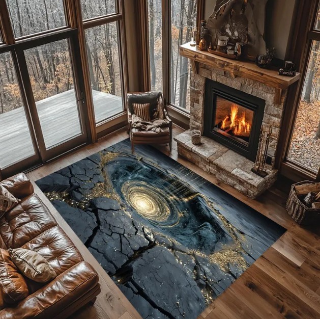 3D Crack Rug, 3D Effect Rug, 3D Design Rug, 3D Crack Rug, Illusion Rug gallery
