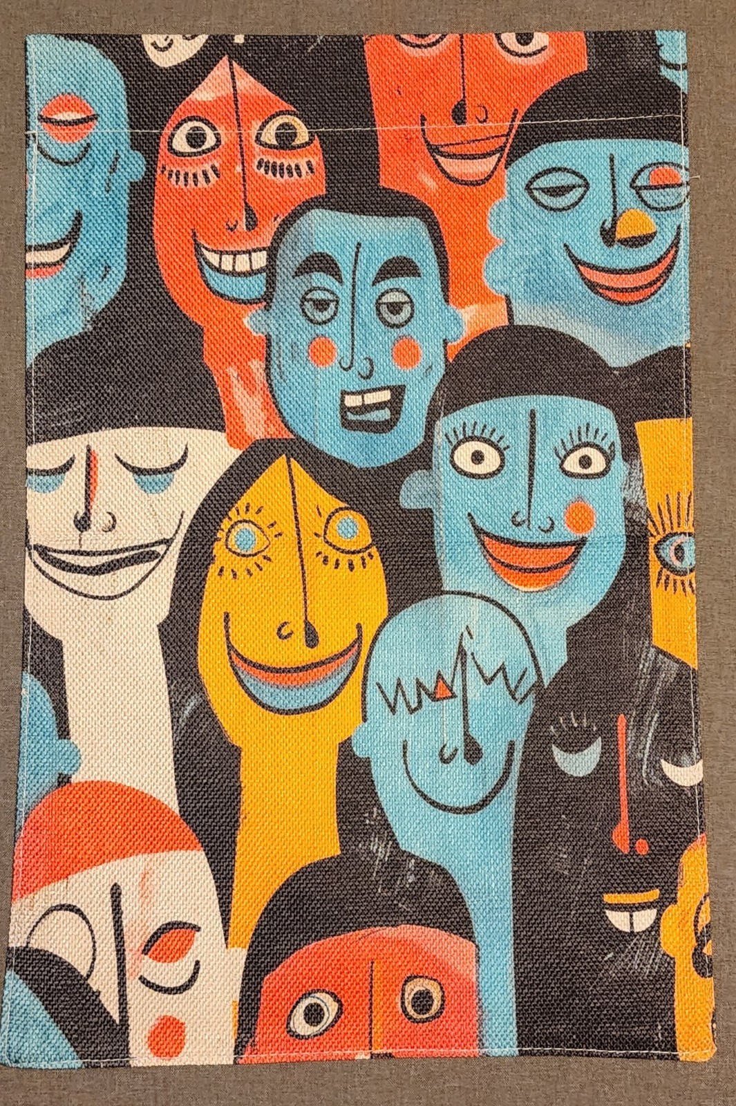 GARDEN FLAG - Burlap material PEOPLE of The World A11 gallery