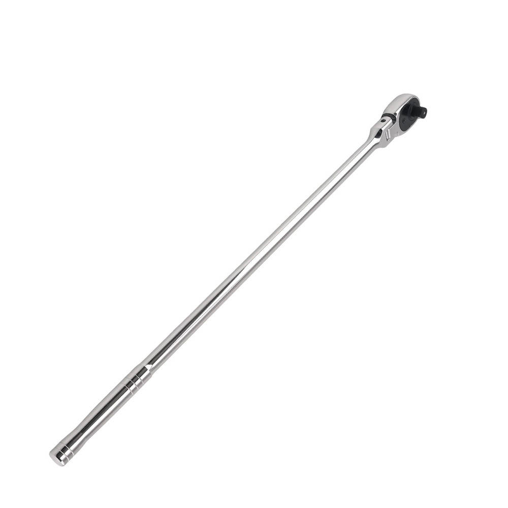 24 Inch Extra Long Flex Ratchet Handle 1/2in Drive 72T Chrome Vanadium