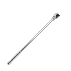 24 Inch Extra Long Flex Ratchet Handle 1/2in Drive 72T Chrome Vanadium