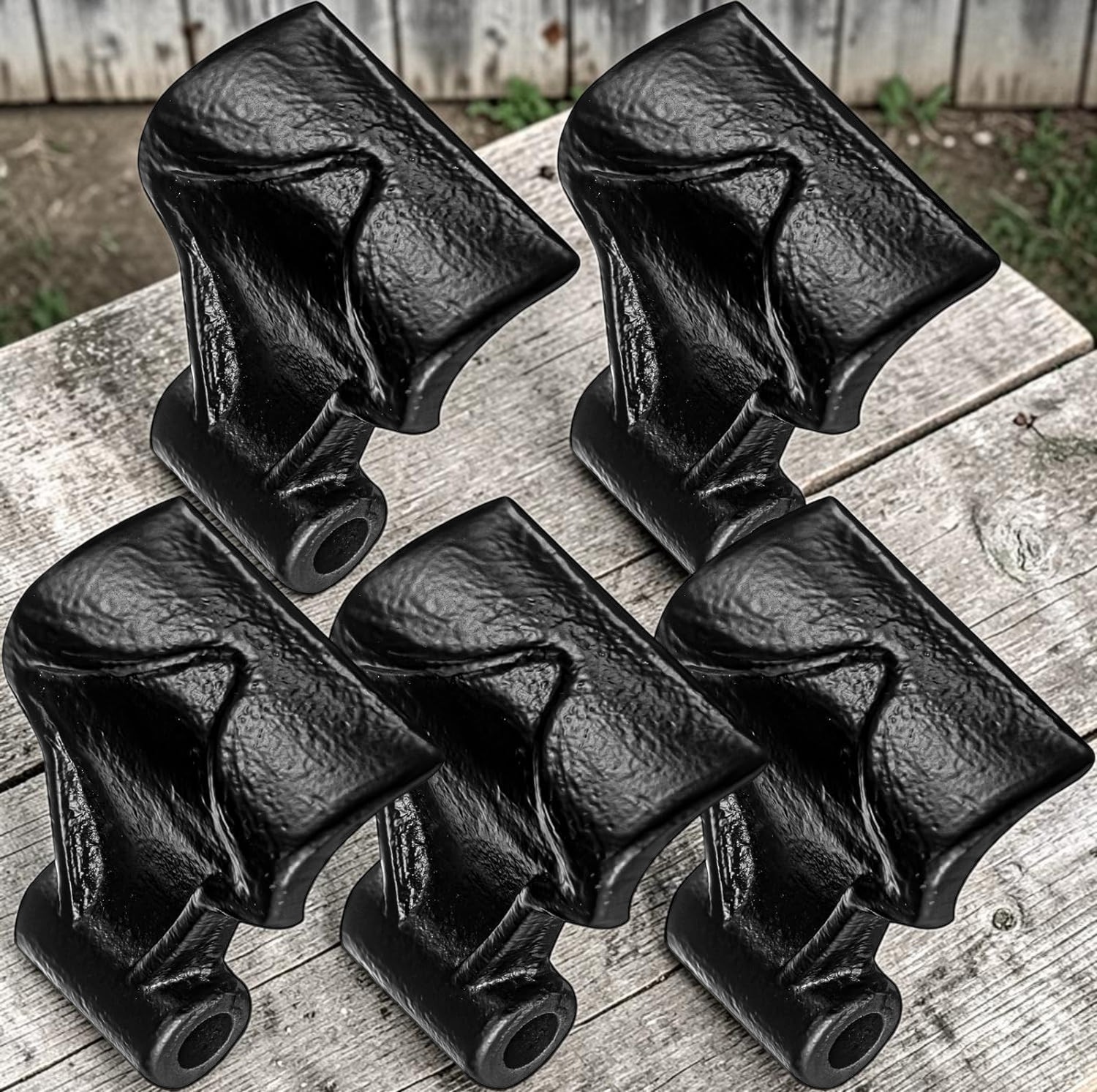 5 Pack 3" Wide Replacement Steel Flail Hammer Blades for Tractor Mowers gallery