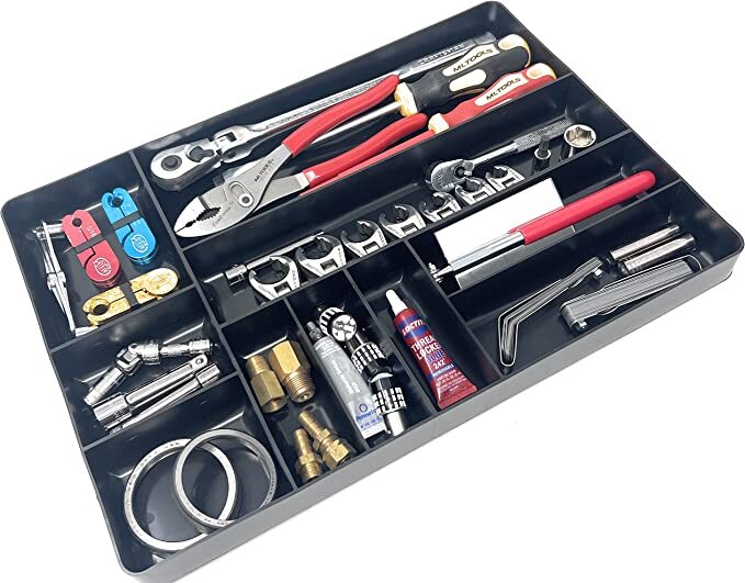 MLTOOLS Tool Drawer Organizer Tray 2-Colors Available: Red & Black Made in USA gallery