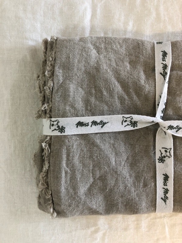 Rustic Irish Linen Pillowcase Natural Brown 260gsm Envelope Heavyweight Sleep gallery