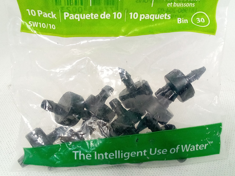 Rain Bird Pressure Compensating Drippers, 1 GPH (SW10/10) - 3 Pk w/ 10 Drippers gallery