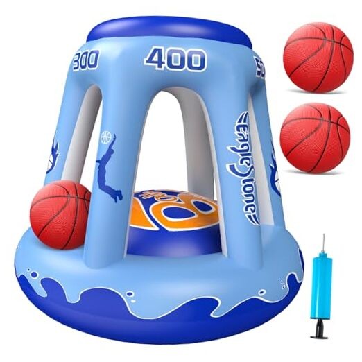 Inflatable Pool Basketball Hoop for Kids & Adults, 47" Swimming Floating ES71B gallery