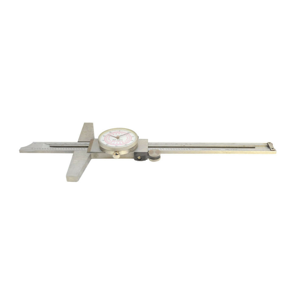 6" Inch Dial Caliper Ruler 150mm Metric Dual Mechanic Precision Measuring Tool gallery