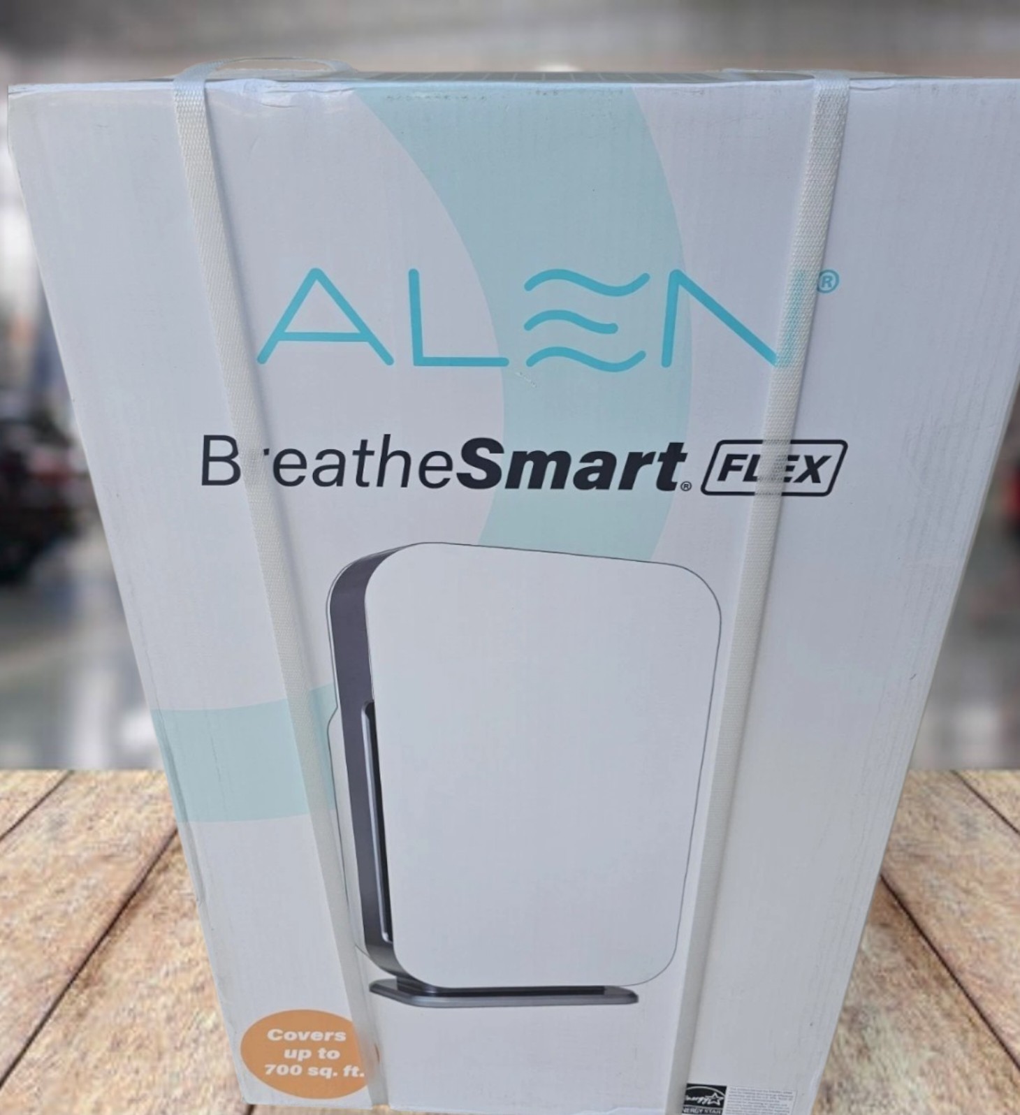 Alen BreatheSmart FLEX Pure 4 - Speed Ionic White HEPA Air Purifier 700 sq ft gallery
