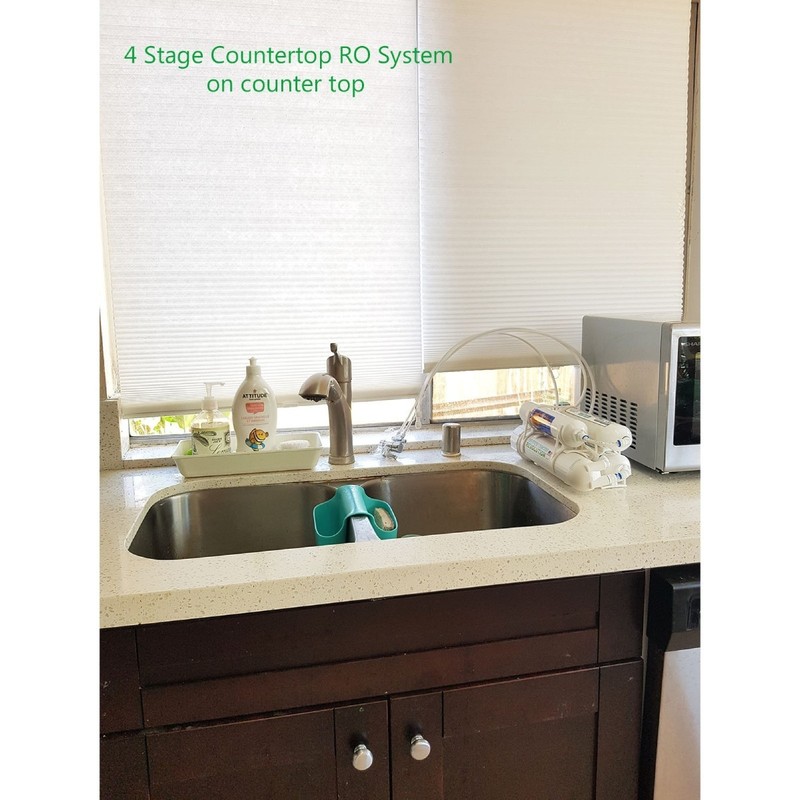 4-stage Basic Countertop Reverse Osmosis Water Purification System, 150 GPD gallery