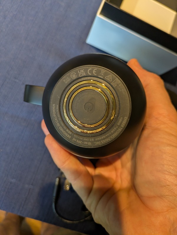 Ember 10 oz. Temperature Control Smart Mug 2 - Black Open Box, With Logo gallery