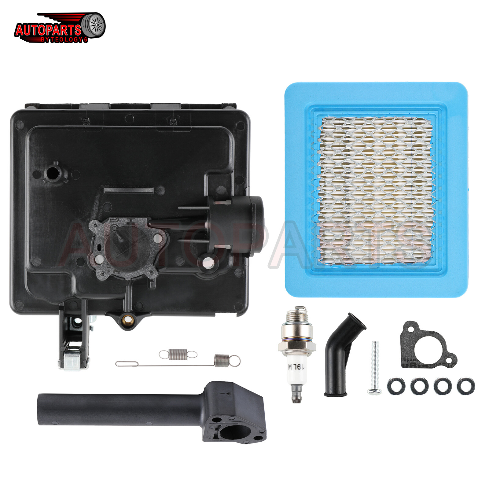 Intake Manifold & Air Cleaner Primer Base For B&S 122T00 123K00 124K00 125H00 gallery