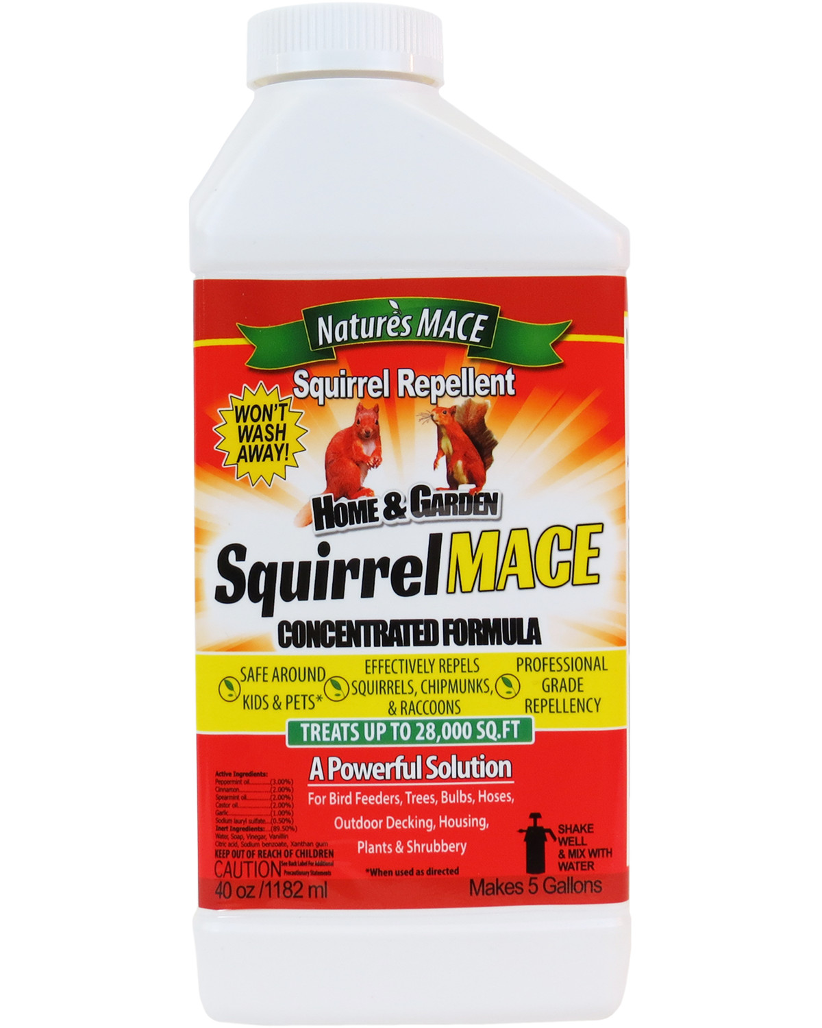Squirrel MACE Anti-Chew Squirrel Deterrent Spray gallery