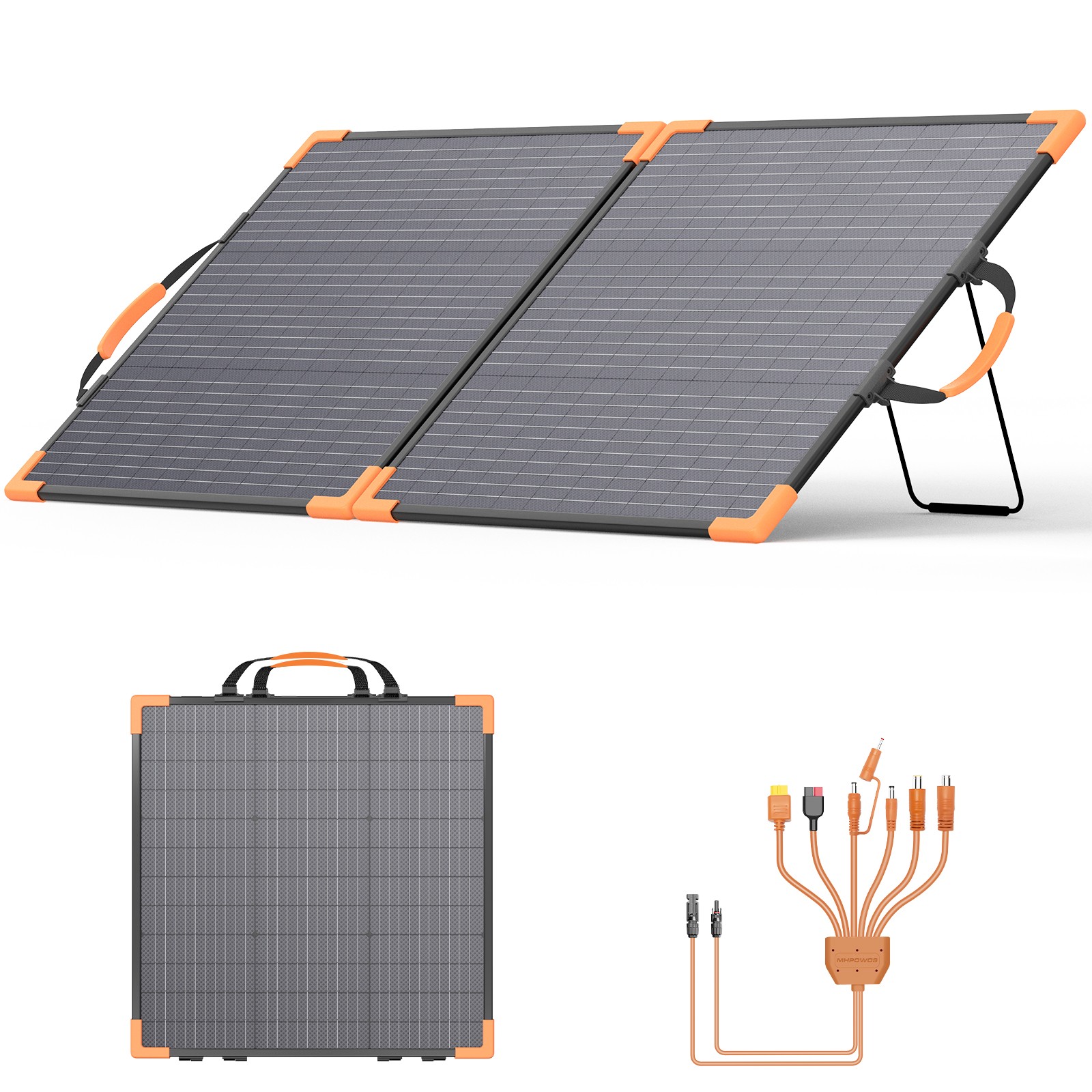 400W 200W 100W Solar Panel Kits for Anker Jackery Ecoflow Bluetti Power Stations gallery