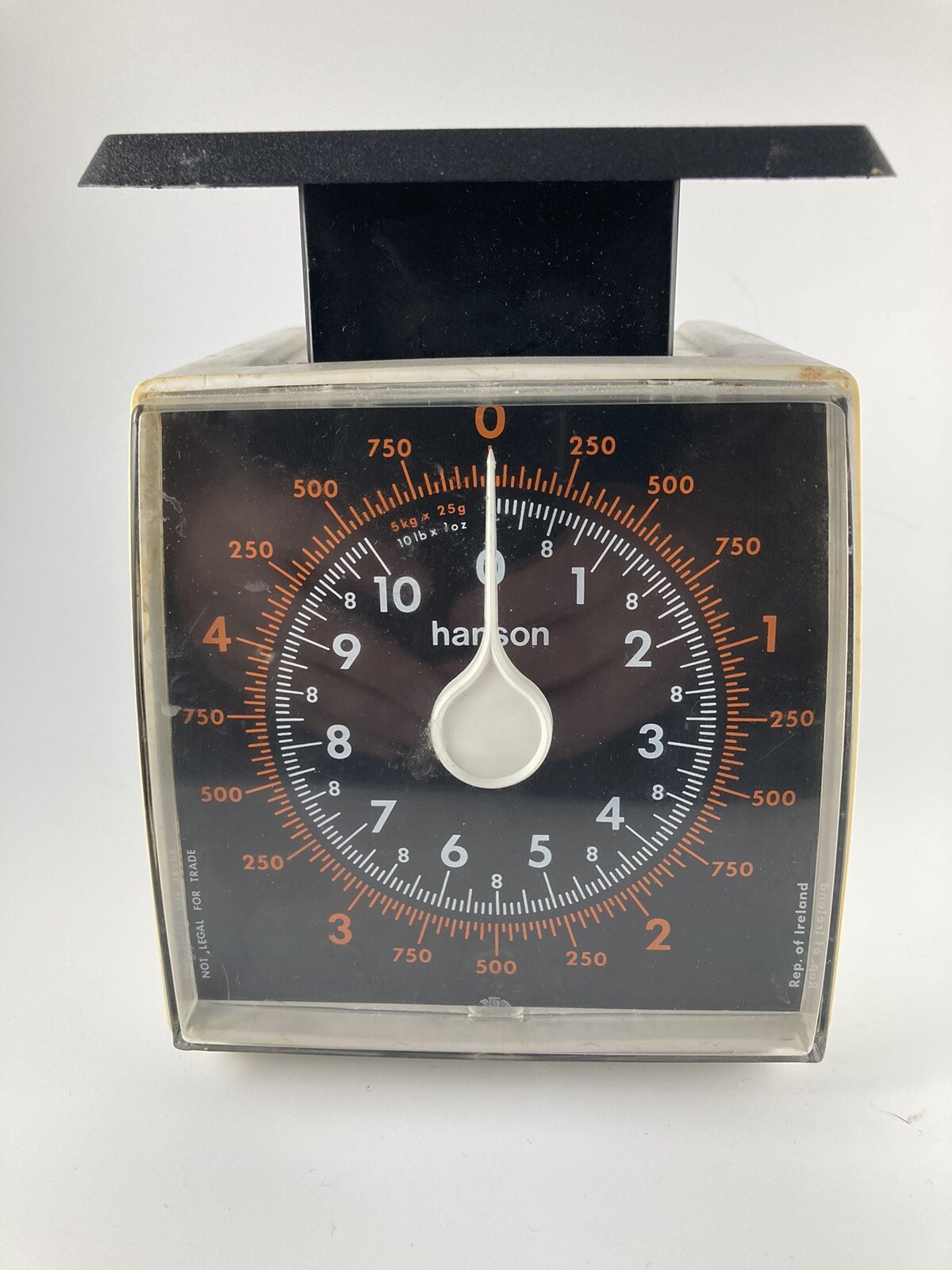 Vintage Hanson Kitchen Scale Republic of Ireland 10 Pounds 5 KG WORKS TESTED! gallery