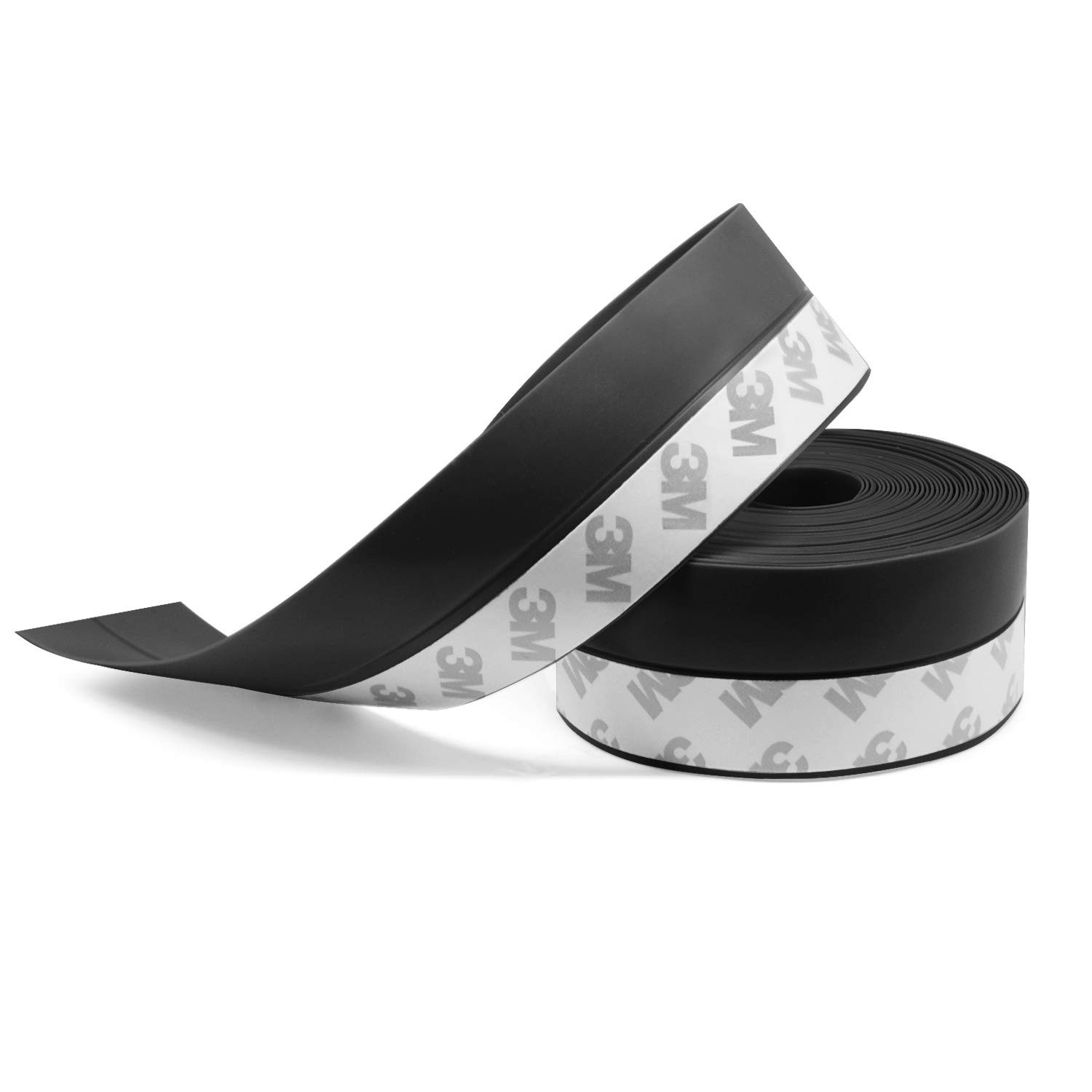 Weather Stripping Silicone Door Seal Strip Door 16 Feet Long Black width 35mm gallery