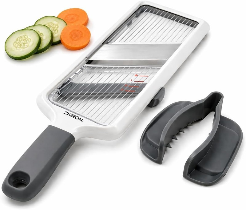 Professional Mandoline Slicer with Adjustable Thickness - Ideal for Kitchen Prep gallery