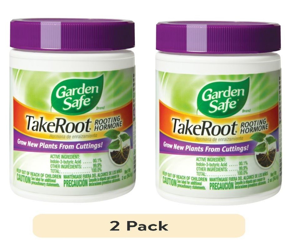 2 Pack Garden Safe Takeroot Rooting Hormone, New Plants Growth Powder - 2 Oz gallery