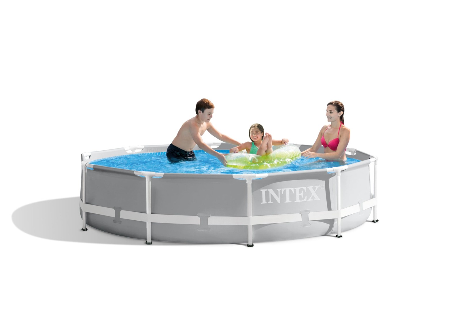 INTEX 26700EH Prism Frame Premium Above Ground Swimming Pool 10ft x 30in gallery