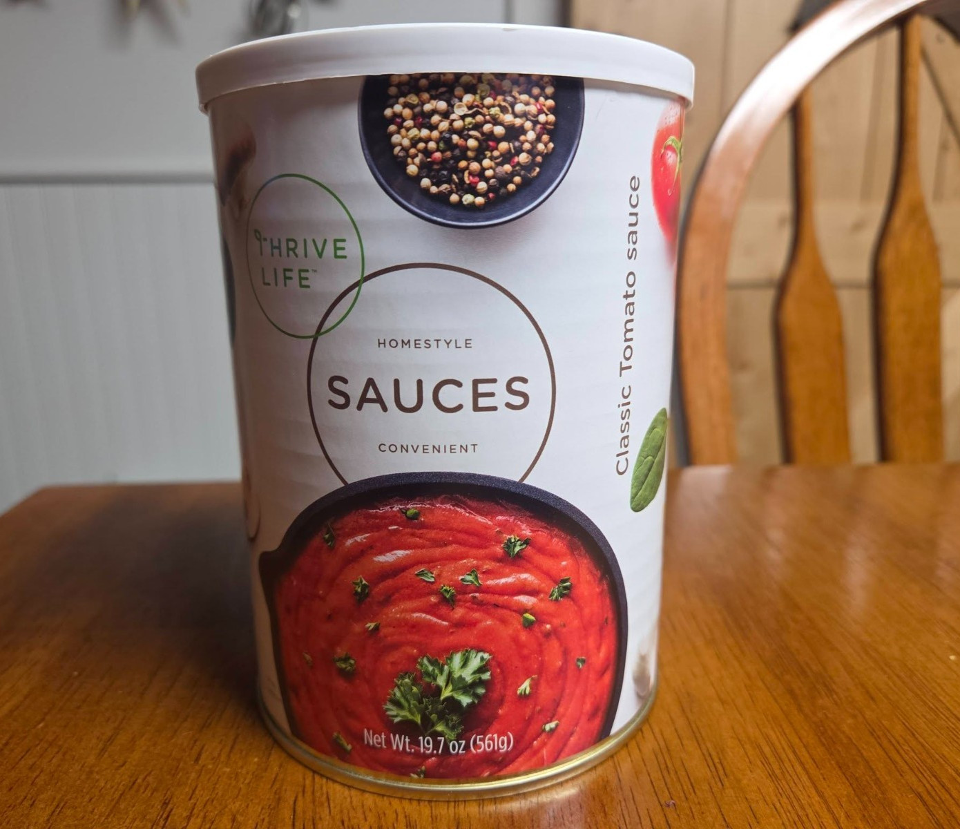 Thrive Life Classic Tomato Sauce~ 51 Servings ~ Shelf Life 10 Years ~Emergency gallery