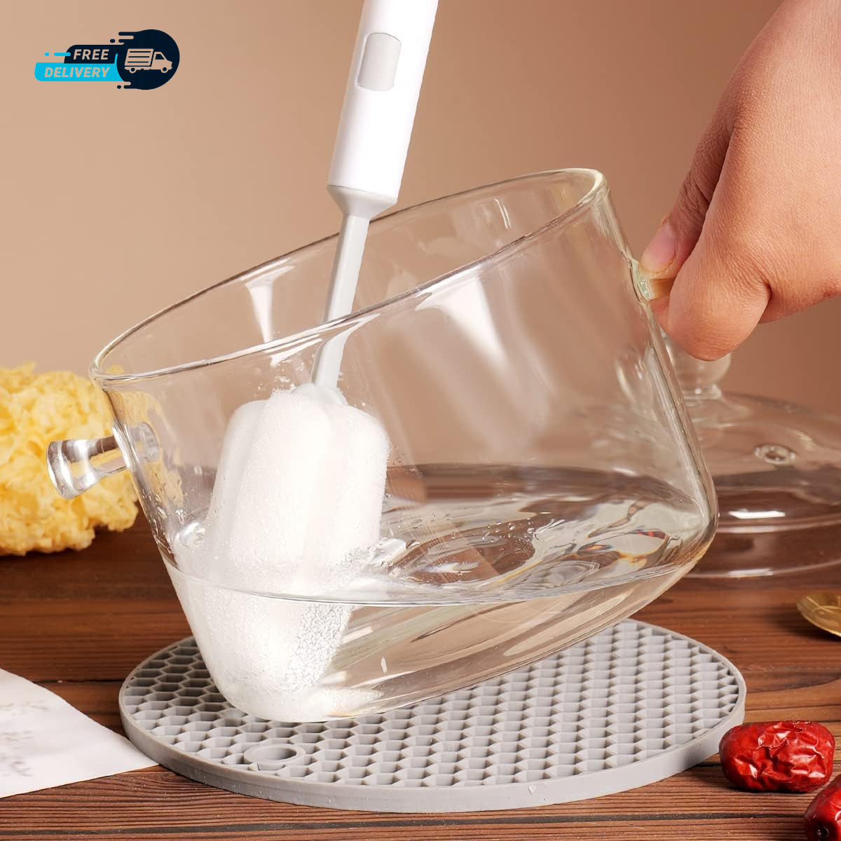 Clear Glass Pot Set for Cooking on Stove 1.9L 67 Fl Oz Glass Cookware Simmer gallery