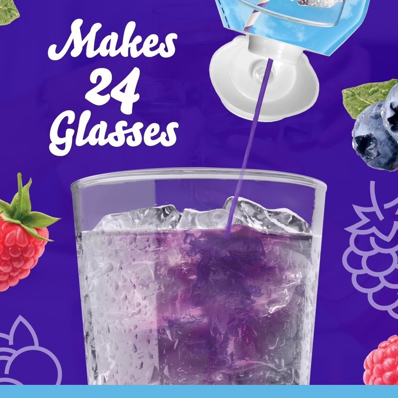 (6 pack) Liquid Blueberry Raspberry Naturally Flavored Drink Mix gallery
