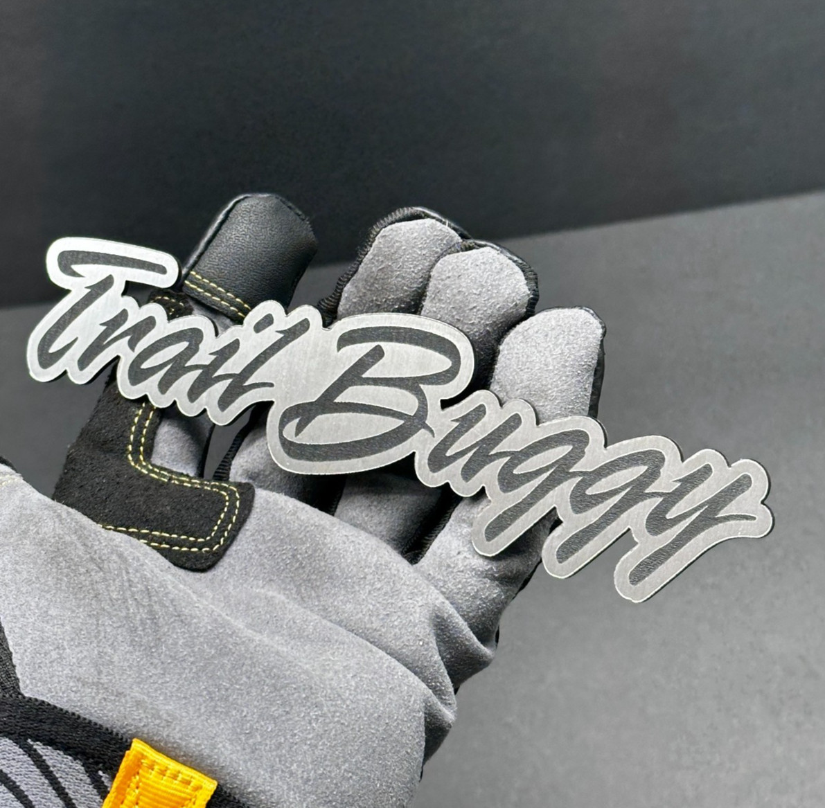 Custom Car Emblem Engraved Badge Racing Custom Text Name Car Truck accessories gallery