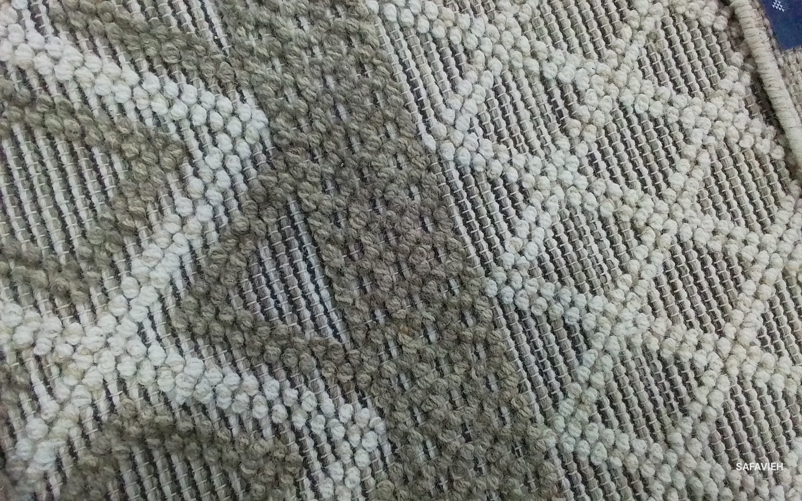 IVORY / GREY 6'-0" x 9'-0" Back Stain Rug, Reduced Price 1172781818 VRM211F-6 gallery