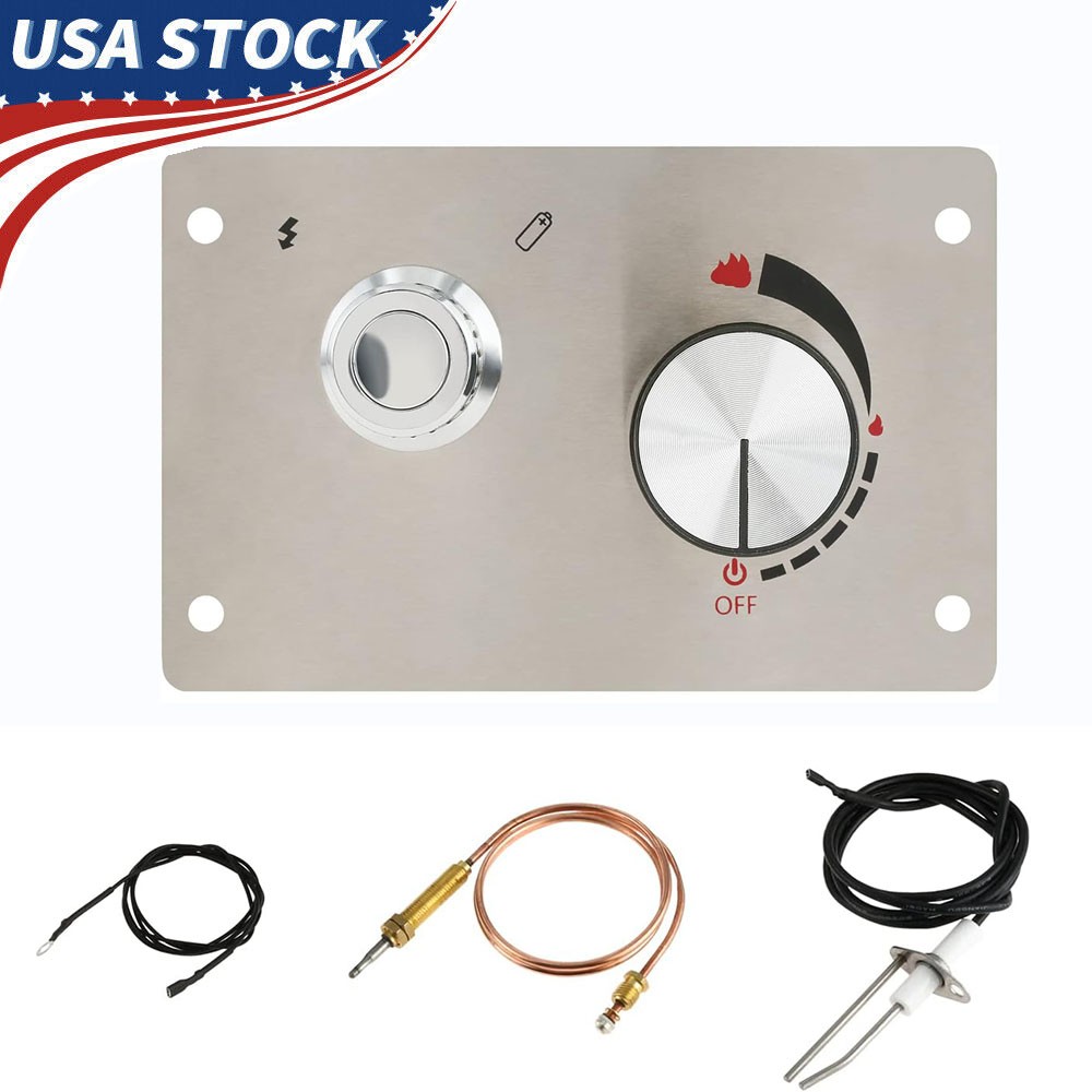 FLAT PANEL BRAZIER VALVE CONTROL SYSTEM FIRE PIT GAS BURNER SPARK IGNITION KIT gallery