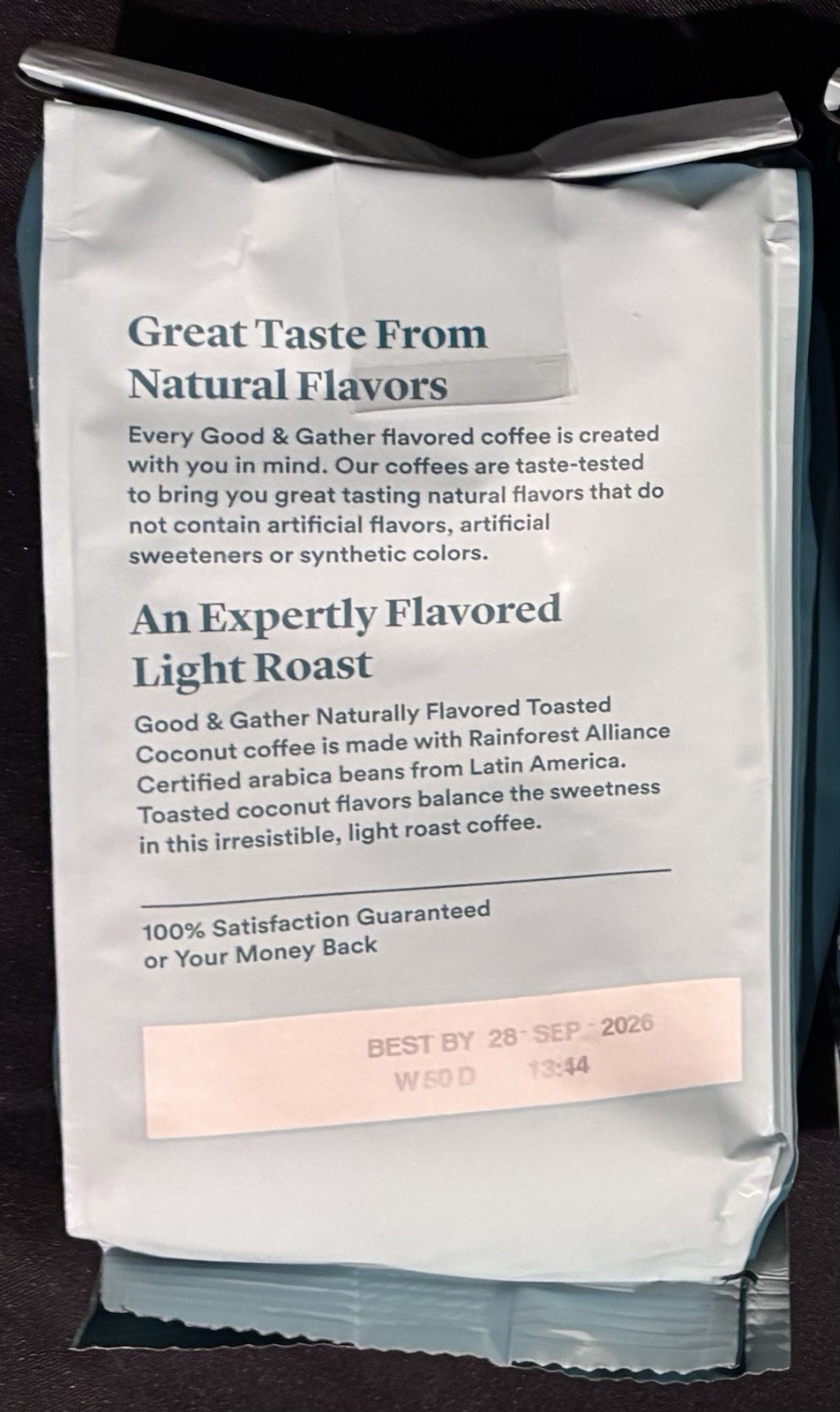 NEW Limited Edition TOASTED COCONUT GROUND COFFEE 12-OZ Bag Exp Sept 2026 gallery