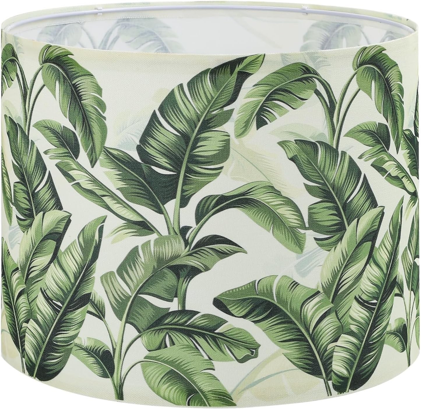 Lamp Shades For Table Lamps, HD Printing Green Leaf Lamp Shades, 13x13x10in D... gallery