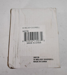 Fox Valley Traders 32 Melody Wireless Doorbell Replacement 360739 Assembly