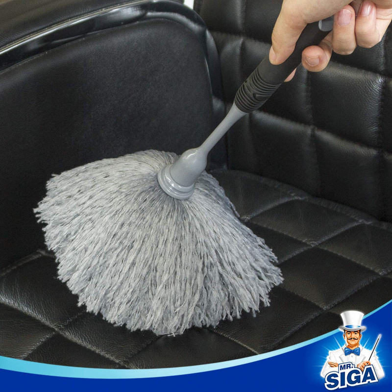 Microfiber Delicate Duster, Comfortable Non Slip Handle, Detachable Washable Dus gallery