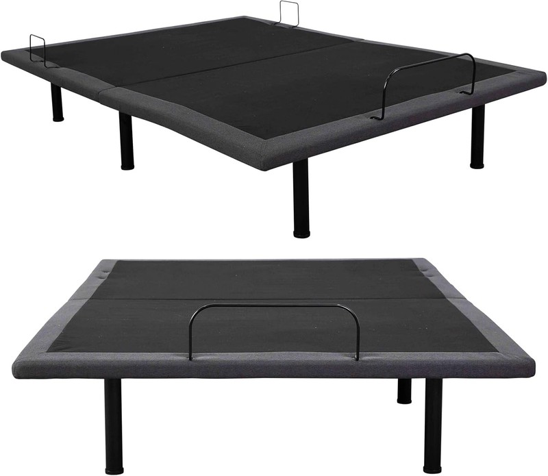 Adjustable Bed Frame with Massage, Remote Control,USB Ports & Head-Foot Incline gallery